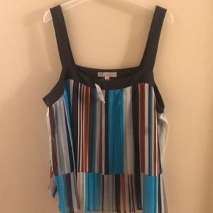 Loft pleated tank
